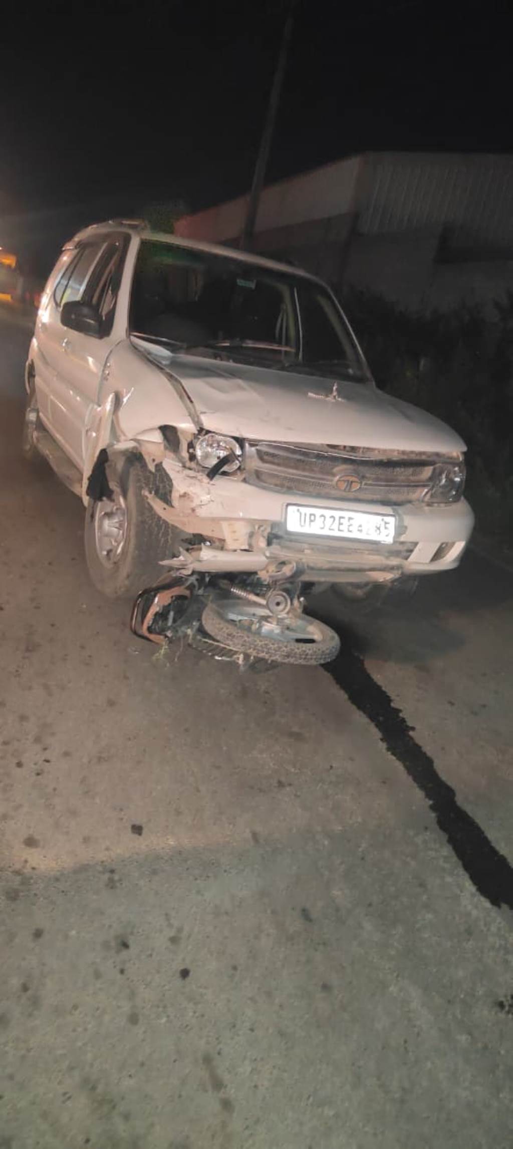 गोंदपुर जयचंद में दर्दनाक सड़क हादसा बाइक सवार युवक की मौत